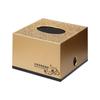 Caja de Pañuelos de Metal con Textura de Lujo Ligero, Caja de Pañuelos Rectangular para Hotel, Restaurante, Sala de Estar, Caja Simple para Almacenamiento de Pañuelos en Escritorio