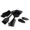 Kit de Herramientas para Tinte de Cabello Suministros de Peluquería de Aceite Caliente Kit Desechable Guantes Delantal Peine para Teñir Juego Completo Transfronterizo