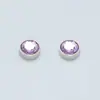 Fivela Magnética de Diamante Colorido Transfronteiriça, Fivela Magnética para Camisa Sem Pregas e Sem Costura, Fixador Magnético Forte e Sem Marcas para Lenços de Cabeça, Fivela Magnética Fixa para Gola de Lenço de Seda