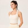 Chaleco de Yoga Hueco con Corte Cruzado de Malla para Mujer, A prueba de impactos, Ropa de Fitness que Realza la Espalda, Pilates, Primavera y Verano, Directo de Fábrica