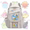 Mochila temática del Reino de Locke, azul aqua, con diseño de chispa, adecuada para niños y niñas, gran capacidad, versátil, ligera y de doble hombro