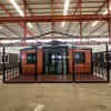 Casa Plegable Móvil de Doble Ala, Casa de Huéspedes en Zona Escénica, Casa Prefabricada, Aislamiento Térmico, Casa Contenedor de Expansión para Oficina Tres en Uno