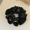 Scrunchie Plissado de Bolinhas com Textura Leve de Luxo, Quatro Camadas, Prendedor de Cabelo Estilo Preguiçoso, Corda de Cabelo Versátil para Coque com Bordas Acabadas