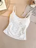 2057 # Camisola única con estampado de lazo y fruncidos para mujer, adelgazante y que realza la figura con copas en el pecho y hermoso diseño en la espalda