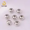 Cobre puro banhado a ouro 18K real cor retenção contas soltas banhado a ouro contas redondas pulseira colar espaçador contas DIY material feito à mão acessórios de jóias