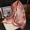 Pañuelo de Seda de Puntos, Estilo Coreano de Alta Gama Versátil Falso Seda 70cm Pañuelo Pequeño, Fajín Decorativo, Lazo para el Cabello, Pañuelo para la Cabeza, Pañuelo para el Cuello