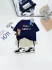 Camiseta de Algodón Puro de Manga Corta para Niños de Verano con Judy Hopps de Zootopia, Personaje de Dibujos Animados Lindo, Manga Corta para Padres e Hijos