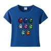 Camiseta de algodón para niños Space Kill, venta al por mayor, de comercio exterior, de manga corta, para bebé, fina, de verano