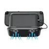 Base de Carga Refrigerante Switch2, Universal para Ns/Oled, Soporte con Mango con Función de Carga, Puede Almacenar Cartuchos de Juegos, Iluminación RGB