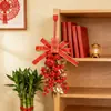 Adornos de Caqui para Año Nuevo y Festival de Primavera para Decoración de Interiores, Montaje de Ambiente de Año Nuevo, Colgantes de Frutas de la Fortuna para Puerta de Entrada