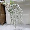 Plantas Verdes Artificiais para Casamento, Grama Aspargo Verde Estilo Floresta, Flores Artificiais Verdes, Materiais Florais Artificiais para Casamento, Série de Decoração para Salão de Casamento