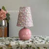 Lámpara de Mesa Retro Plegada, Estudio, Dormitorio, Luz de Noche, Decoración Romántica de Escritorio, Lámpara de Mesita de Noche Atmosférica con Protección Ocular, LED