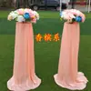 Novo Arco Europeu Cerimônia de Casamento Vitrine de Casamento Adereços Cerimônia de Abertura Suprimentos para Festivais Flor de Seda Arco de Flores