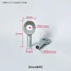 Accesorios de cable de acero para equipo de fitness, terminales para conectores de cuerda de polea alta para el hogar, cabezas de remache de cable de acero para equipo de fitness