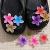 Patch de Decoração Acrílica Flor de Cinco Pétalas Gelo Transparente de Verão, Brincos DIY, Acessórios de Orelha, Acessório para Chaveiro de Tamanco
