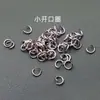 1000 Piezas de Accesorios para Joyería DIY Anillas Abiertas Anillas Pequeñas Tipo Delgado de 7 mm 81077 Anillas de Conexión Anillas Pequeñas de 6 mm