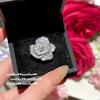 Flor lágrimas de sirena aretes Gema Perla chapado en oro rico oro 18K flor capullo anillo de perla mariposa traje
