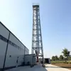 Torre de Chimenea de Acero al Carbono para Caldera de 30m Estructura de Acero Chimenea de Hierro Tratamiento de Gases de Desecho Industriales Protección de Chimenea Bastidor de Hierro
