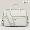 Bolsa de Laptop de Alta Qualidade para Comutador de Negócios 14 polegadas Masculina e Feminina com Pelúcia Resistente a Choques Impermeável de Couro PU Bolsa para Laptop