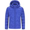 Nueva Chaqueta de Plumas para Hombres y Mujeres, Cálida y Cortavientos de Invierno, Ligera de Grafeno con Capucha, Abrigo Superior para Exteriores con 90% de plumón de pato blanco