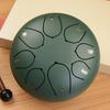 Tambor Etéreo de 6 pulgadas Tambor Etéreo de 6 pulgadas y 8 tonos Tono C Tambor de Lengüeta de Acero Instrumentos Musicales para Niños Exclusivo Transfronterizo Tambor Libre de Preocupaciones Tambor de Loto