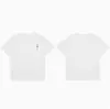 Hip-Hop Americano High Street Holgadas Estampadas con Letras Camisetas de Pareja para Hombre y Mujer Tendencia de Moda de Verano Cuello Redondo Mangas Cortas