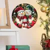BRUP Boneco de Neve de Natal Adesivo para Máquina de Lavar Adesivo Decorativo de Simulação Adesivo para Porta de Geladeira Decoração de Atmosfera Festiva para Casa Adesivo de Parede