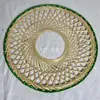 Productos tejidos de bambú, sombreros de bambú, accesorios de red de bambú, sombreros de bambú para bailar, sombreros perforados para actuaciones, accesorios de escenario calados, sombreros para sesiones de fotos de celebridades de internet