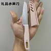 Pelador de Frutas para el Hogar Cuchillo Pelador Portátil Cuchillo Pelador Multifuncional con Empaque Cuchillo de Frutas de Acero Inoxidable