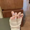 Uñas Postizas Nude Starburst de 30 Piezas, Uñas de Manicura Pre-hechas, Totalmente Hechas a Mano, Suministro Exclusivo al por Mayor