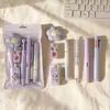Set de papelería de siete piezas en colores macaron, set de papelería de alta apariencia como recompensa para estudiantes de primaria, regalos de regreso a clases para niños al por mayor