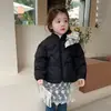 Chaqueta de Algodón de Invierno para Niñas 2026 Nuevo Estilo Ropa Exterior Otoño Invierno Niños Engrosada Estilo Chino Bebé Pequeño Nuevo Estilo Chino Ropa de Algodón