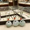 Colgante Ruyi Buda Bolsa de la Suerte Kou de Seguridad Wushi Pai Verde Tianshan Collar de Ágata de Jade Fabricante Mayorista