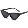 Nuevas gafas de sol de ojo de gato de moda europea y americana, gafas de sol personalizadas para espectáculos callejeros, gafas de sol de moda estilo retro de Hong Kong.
