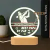Transfronterizo Etsy Personalizado Golf Deportes Creativo Luz Nocturna LED Decoración de Mesa Temu Regalo de Cumpleaños Decoración de Ambiente