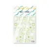 Sky New Holiday Plumeria Calcomanías Estereoscópicas Pintadas en Relieve para Uñas 6D Lindas Impermeables Decorativas para DIY