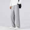 Suministro Exclusivo Transfronterizo Primavera y Otoño 2026 Pantalones Casuales Sueltos de Moda Largos hasta el Suelo de Color Sólido Versátiles Pantalones Deportivos Nuevos Modelos Primavera y Verano