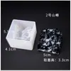 Molde de Silicona para Colgante de Etiqueta Colgante de Resina de Cristal DIY Espécimen de Flor Seca Borde Ondulado Forma de Corazón Redondo Superficie de Espejo Con Agujero