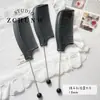 Dulce Genial BarbieGugubi Mengli Serie Rosa Negra Bolígrafo Corazón Flor Acrílico Hecho a Mano DIY Accesorios Materiales