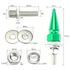 Nuevos Tornillos para Matrícula Serie de Punta Hexagonal Rosca M6 Todos los Modelos Marco para Matrícula Universal Transfronterizo