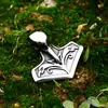 Guerreiro de Aço Viking Nórdico Odin Corvo Titânio Aço Pingente Pingente Comércio Exterior Retro Personalidade Masculina Acessórios Atacado