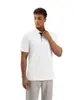 Camisa Polo de Verano para Hombre Casual de Negocios Cuello Solapa Manga Corta Fresca Cómoda Transpirable Bloque de Color Cuello Negro Disponible