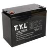 Batería T.Y.L 6Fm24 12V24Ah Batería de Plomo-Ácido Regulada por Válvula para Fuente de Alimentación UPS de Sala de Servidores