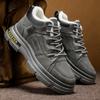 Botas Martin Otoño Nuevos Zapatos de Hombre Deportivos Versátiles Moda Casual Trabajo Bajos Zapatos de Trabajo Resistentes al Desgaste Protección Laboral