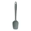 Espátula Pequeña de Silicona, Espátula en Forma de T de Lengua de Pato Integrada, Espátula Verde para Mezclar Crema, Ensalada, Espátula Todo Incluido para Crema