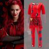 Cross-border New Descendants Descendants 4 Red Heart conjoined collants cosplay roupas de performance de palco