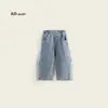 Nuevo Estilo Primavera y Otoño para Niños Pequeños, Pantalones Rectos Holgados para Niños y Niñas, Jeans para Niños Primavera y Otoño