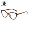 Nuevas Gafas Anti-Luz Azul para Hombre Marco de Gafas Tr90 Miopía Gama Alta y Elegantes Marco de Gafas al por Mayor de Fábrica para Mujer 6058