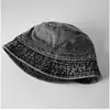 Nuevo Sombrero de Pescador de Mezclilla para Primavera con Borde Pequeño y Etiqueta Metálica Estilo Vintage para Mujer, Sencillo y Casual, Adecuado para Ir al Trabajo y Uso Diario