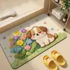 Nueva Alfombrilla de Piso Estilo Lana de Tierra de Diatomeas para Uso Doméstico, Alfombrilla Absorbente para Entrada de Baño, Alfombrilla para Limpiar Pies para Vestíbulo, Alfombrilla de Baño Antideslizante